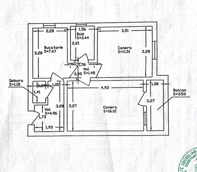 COMISION 0% - Apartament 2 Camere - Confort 1 - 50mp - 9