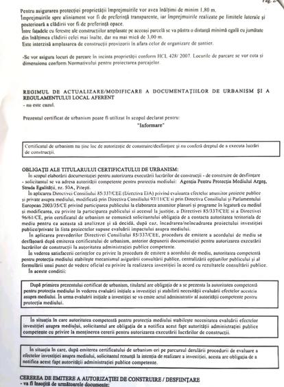 d teren intravilan, pozitie superba, Pitesti, intrarea N Balcescu - 11