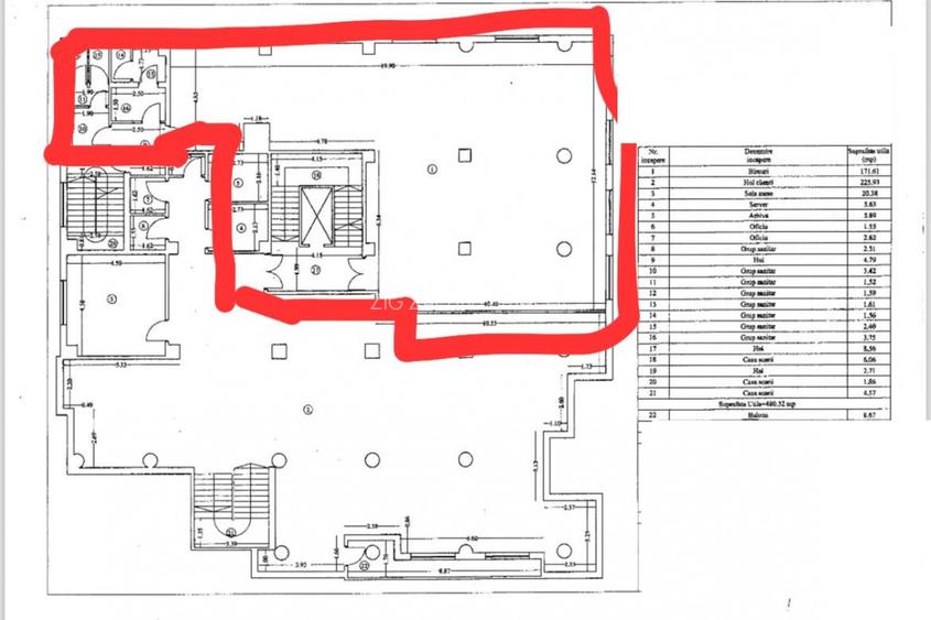 Bd. Mamaia, spatiu birouri 193 mp., cladire reprezentativa - 22