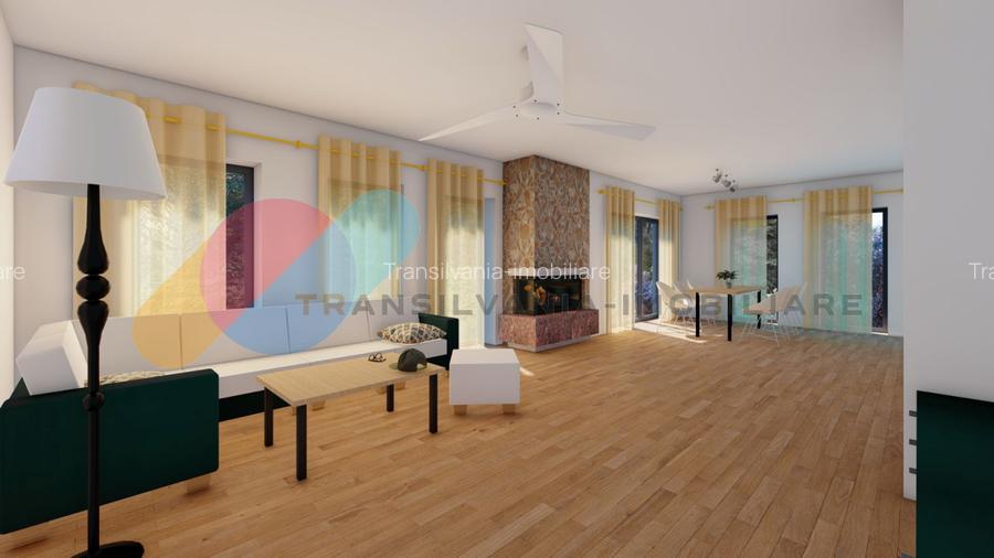Casa Individuala Moderna si Spatioasa in Chinteni  - 10