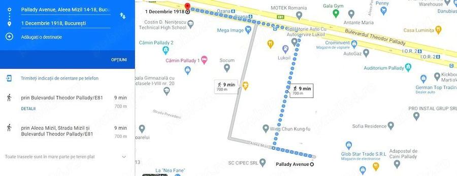 Apartament 2 camere modern, bloc nou, parcare inclusa, centrala, 7 min metrou - 8