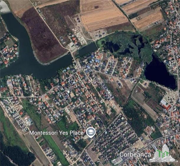 Teren Construibil de Vanzare in Corbeanca - Strada Laguna Albastra | 905 mp cu D - 2