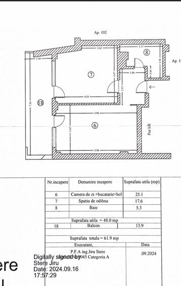 Apartament 2camere mobilat zona Lidl - 12
