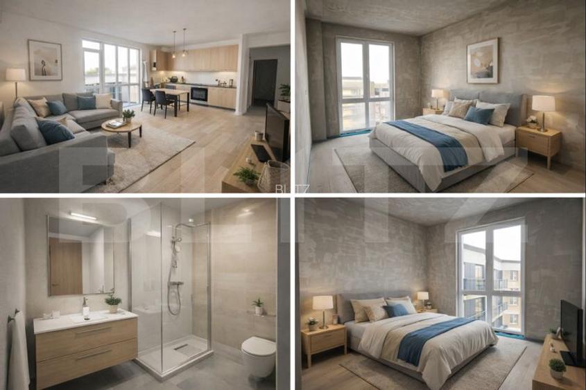 COMISION 0% Apartament 2 camere, panorama superba, bloc excusivist, VIVO MALL - 3