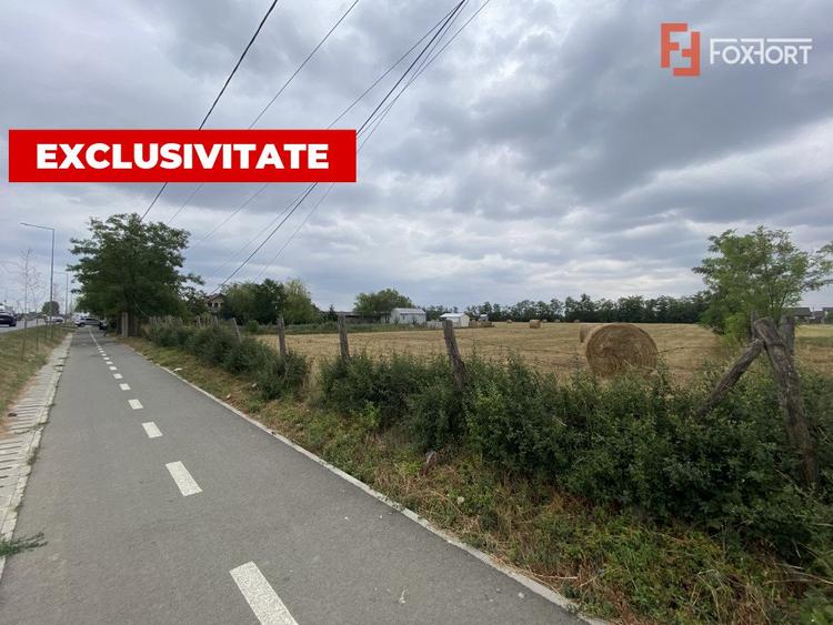Teren intravilan Mosnita Noua cu front la soseaua principala - ID V3915