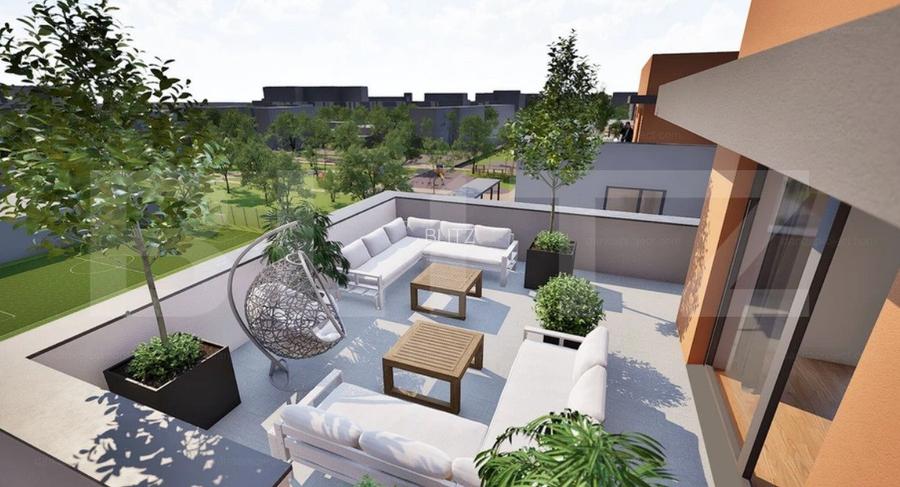 Apartament 2 camere, 54 mp, terasa 44 mp, constructie noua, zona Dunarii  - 3