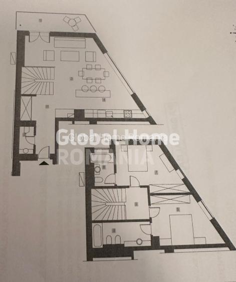 Duplex 3 camere 127MP | Sisesti | Vedere spre lac | Prima inchiriere | - 27