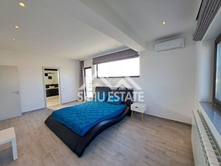 Casa Sibiu, terase panoramice, garaje, teren mare, Sura Mica - 23