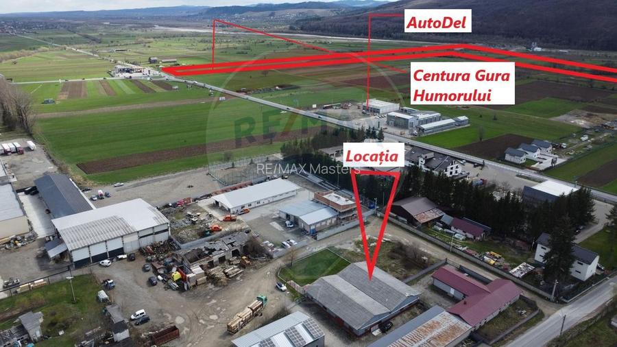 Hală industrială cu birouri si teren Gura Humorului - 7