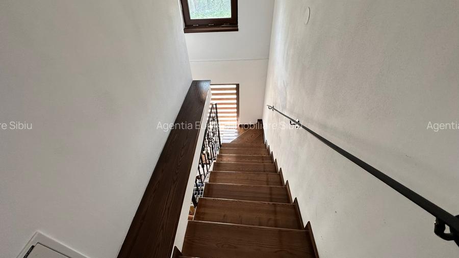 Casa tip vila constructie noua in Sacel, Sibiu teren 866 mp mobilata si utilata - 15