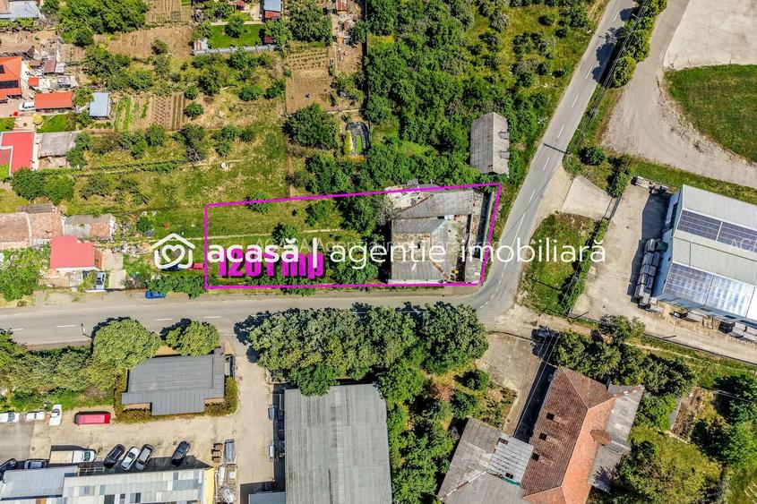 Teren de 1261 mp pe colt, in Aradul Nou, cu front de 60 m + 23 m - 4