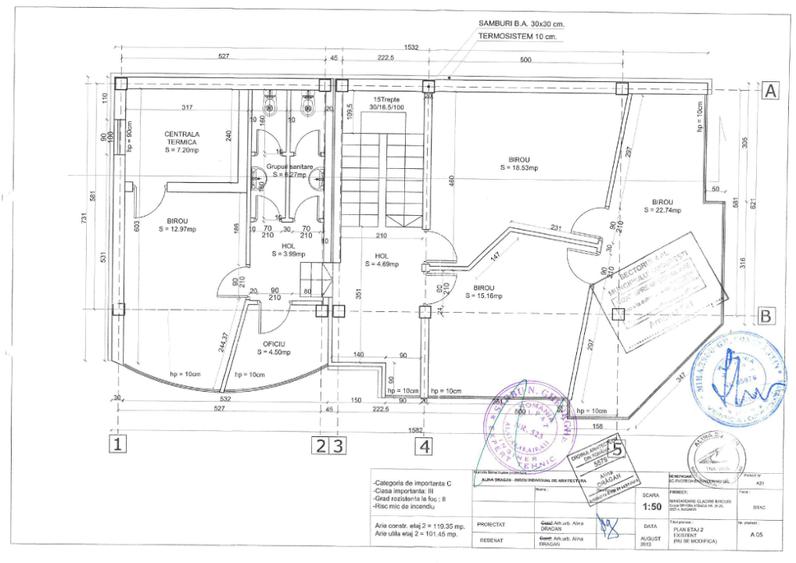 Clădire 418 mp utilă (închiriere completa sau pe etaje), Zona Brancoveanu  - 5
