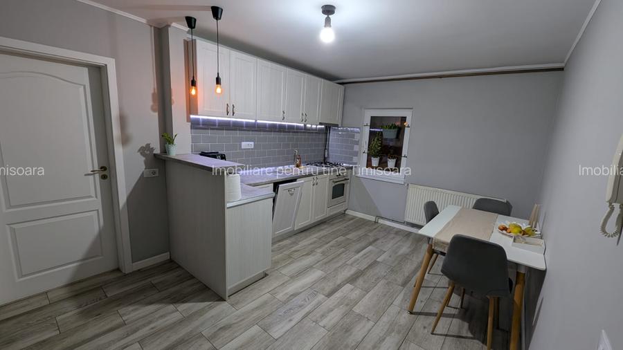 Apartament 3 camere decomandat etaj 1 zona Dambovita amenajat LUX mobilat utilat - 2