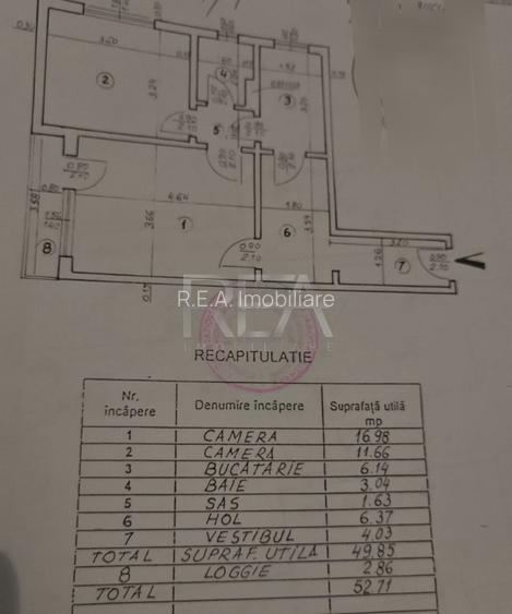 2 camere, et 9/10, 53mp, anvelopat-Drumul Taberei - 9