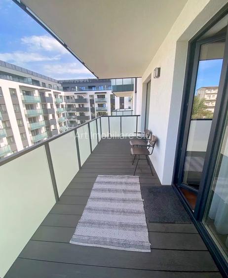 2 camere, bloc nou, mobilat modern, cu garaj si terasa, in zona Garii - 15