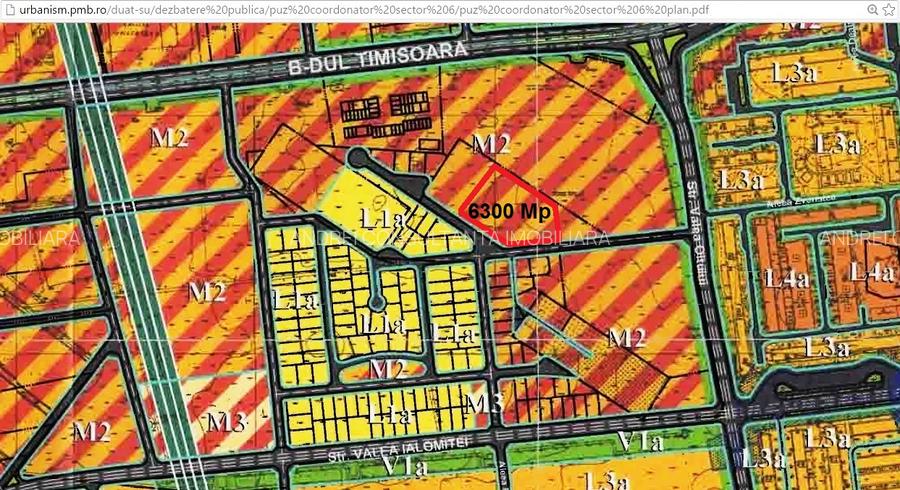 Vanzare 6300 mp teren Sector 6 langa metrou Valea Ialomitei cu 600 Euro/mp - 15