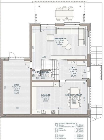 0% comision la cumpărare, Casă 245 mp utili în Sălicea - 6