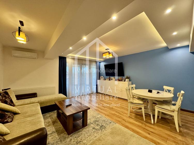 Apartament cu 3 camere, 90mp utili+terasa (11mp), etaj 1/2, Lazaret - 2