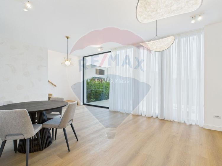 Vila luminoasa cu 4 camere si panouri solare in Amber FOREST Tunari - 8