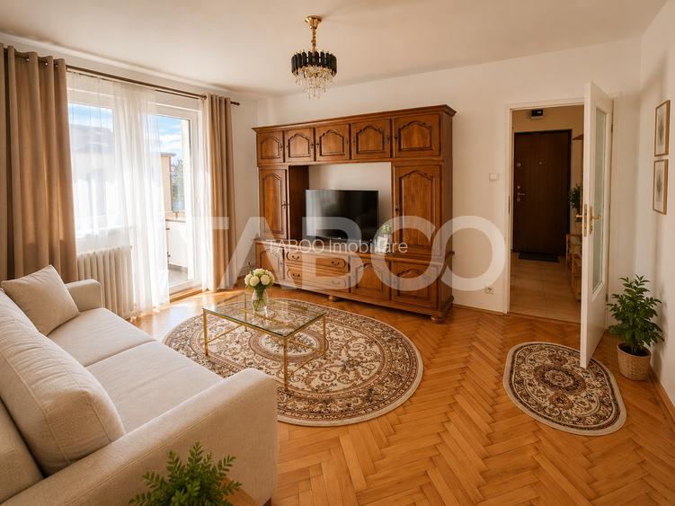 Apartament renovat de vanzare 3 camere balcon pivnita Mihai Viteazul - 2