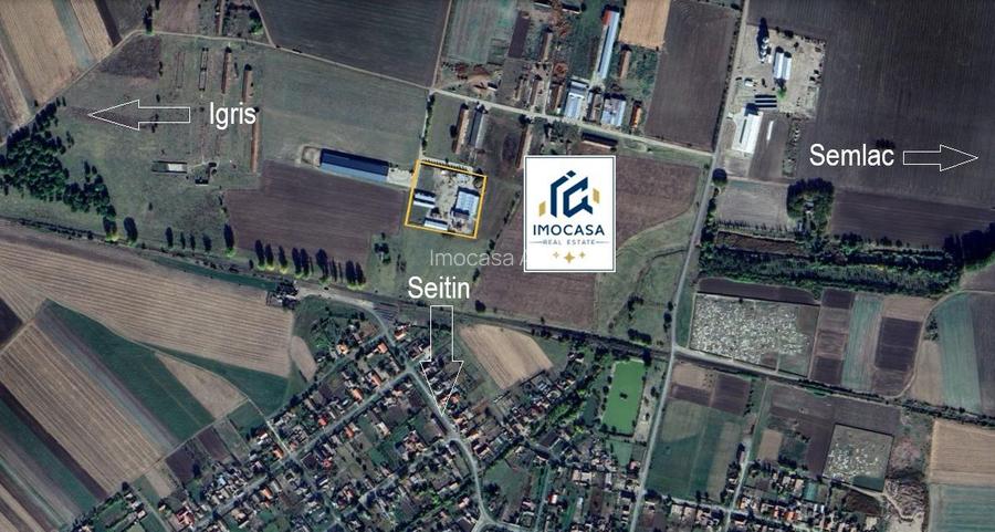 Hala industriala, depozitare vanzare,inchiriere Seitin Arad 10 km vamă - 13