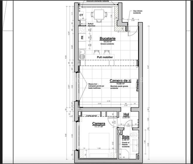 Apartment ultracentral cu 2 camere - 2