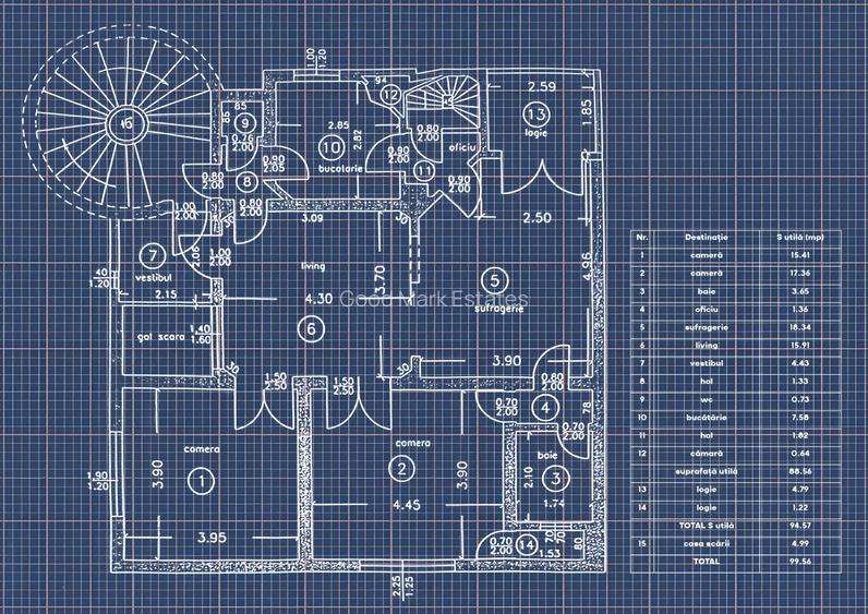 Primăverii | 3 camere | eleganță interbelică | 95 mp | saună | pet friendly - 23