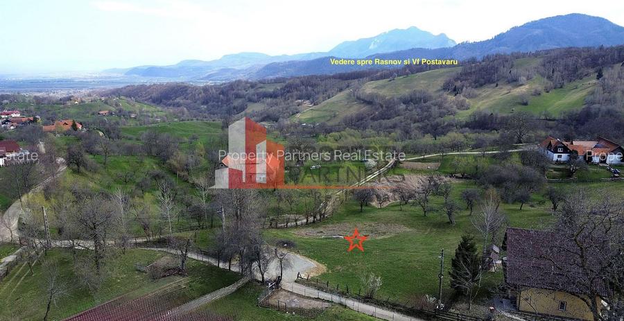 TEREN 2.495 MP | BRAN – SOHODOL | VEDERE PANORAMICĂ SPRE BUCEGI - 3