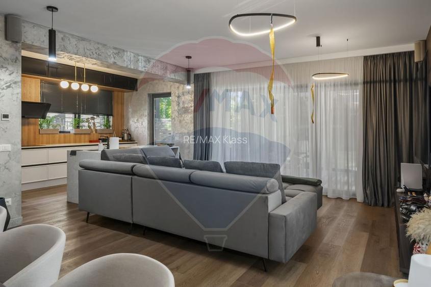 Vila luminoasa 4 camere, 202 mp utili, Corbeanca, ansamblu cu piscina - 5