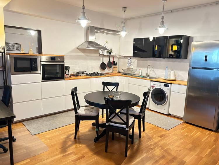 Apartament de lux extrem de spatios 2 camere 104mp utili Pipera  - 7