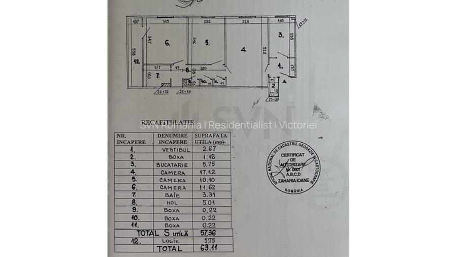 REA1026460 Apartament 3 camere - Piata Minis - Titan - 13