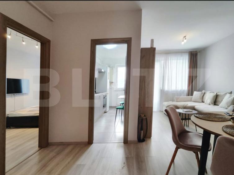 Apartament2 camere, bucatarie separata, 56 mp, mobilat utilat, Dambul Rotund - 2