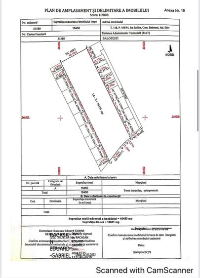 Teren intravilan - 16.450 mp, Corbeanca - Balotesti, deschidere la lac - 11