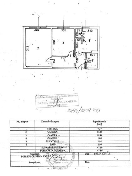 Vanzare 2 camere decomandat Berceni Racovita Kaufland Comision zero - 14