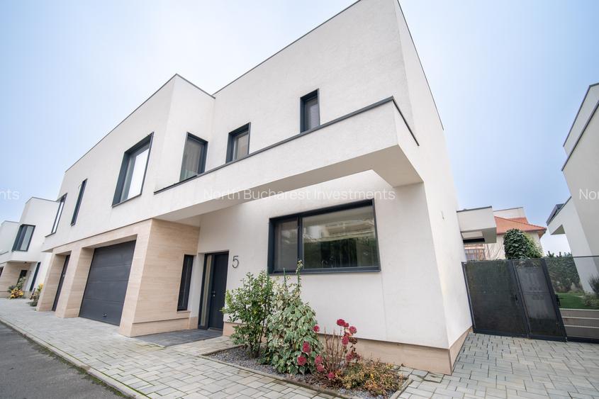 VILA MOBILATA - 5 CAMERE + PISCINA - PIPERA - COMISION 0% - 20