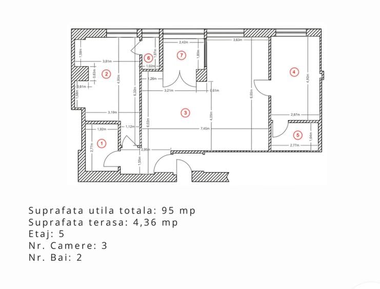 Apartament 3 camere Soseaua  Nordului - Parc Herastrau | Complex Rezidential - 15