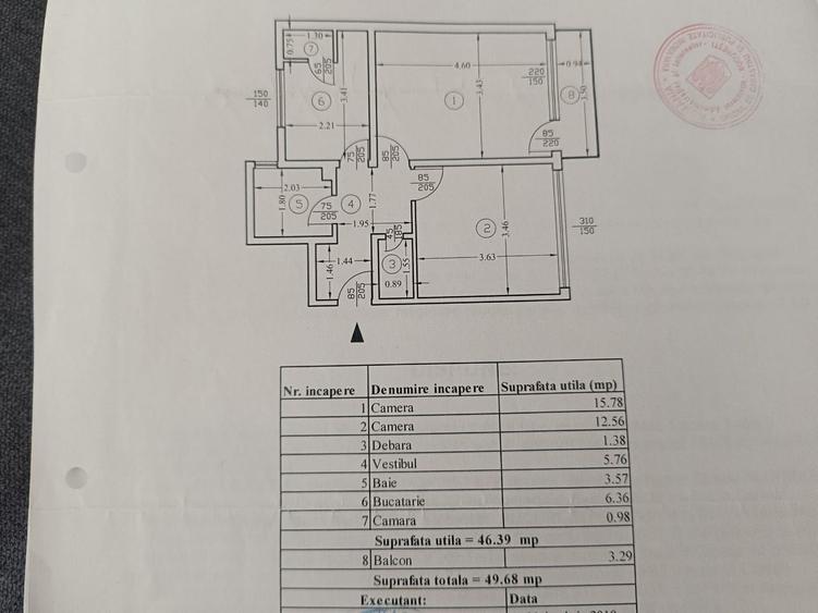 Apartament cochet cu doua camere, Piata Progresul, 85.000€