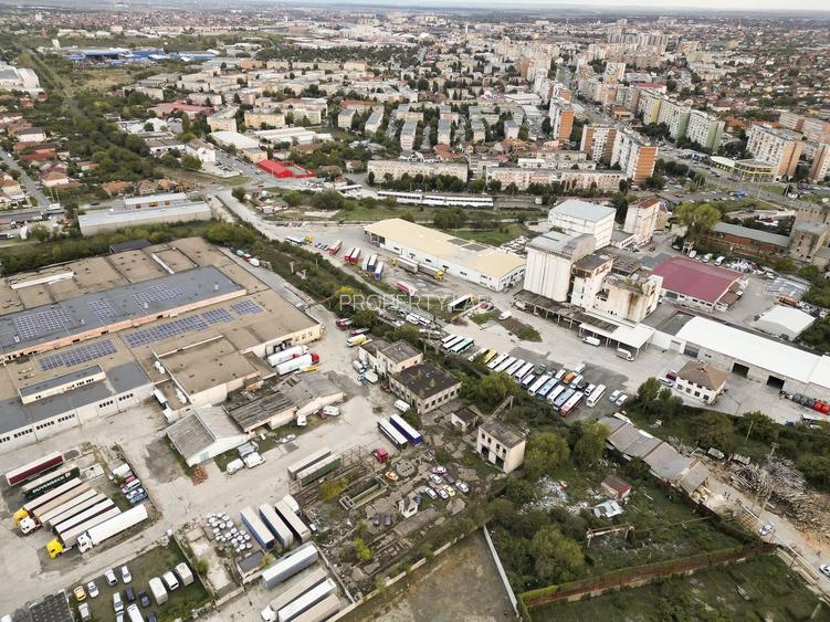 Teren industrial de 6,820mp Strada Poetului - 2