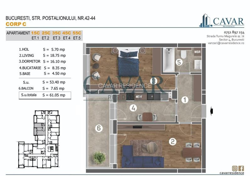 Alege cel mai nou Proiect Cavar Residence - 8