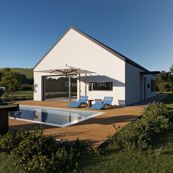 Case individuale cu pompă de căldură geotermică cu 100% energie verde, nZeb - 5