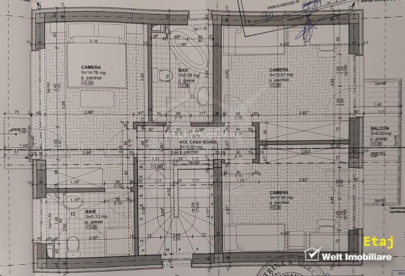 Casa de vanzare in cartier Gheorgheni, D+P+E, zona exclusivista - 12