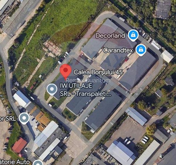 De vânzare Spațiu industrial de 10 129 mp, Șoseaua Borșului - 27