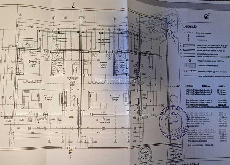 Duplex de vanzare, Strada Oasului,135 mp utili - 4
