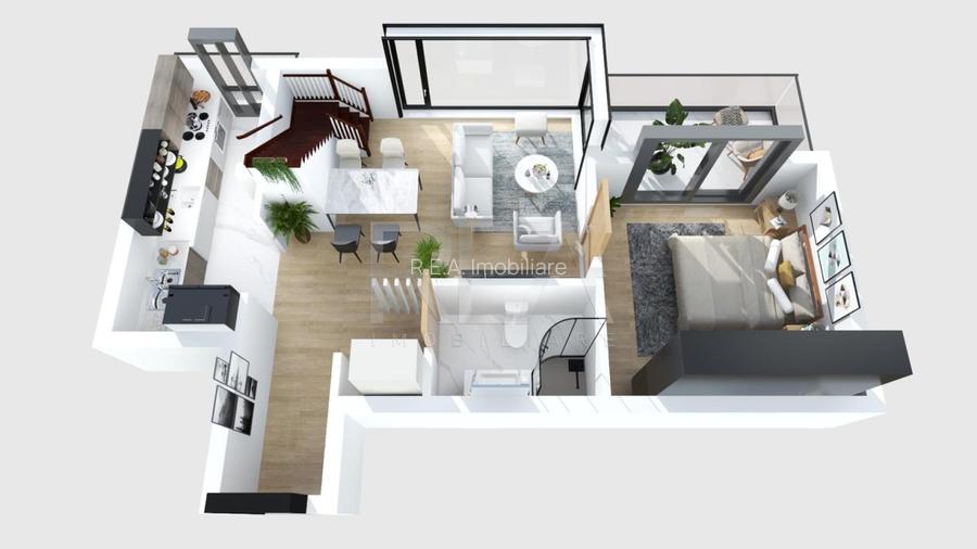 Duplex 4 camere Ultracentral - Mosilor la 8 min Metrou  - 10