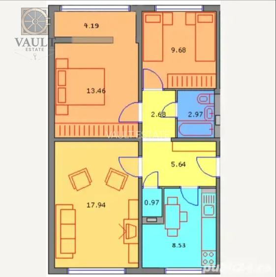 Apartament 3 camere - Ozana - 5