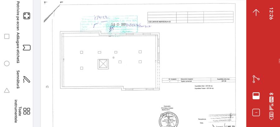 Spatiu comercial 208 mp Tomis Plus - 16