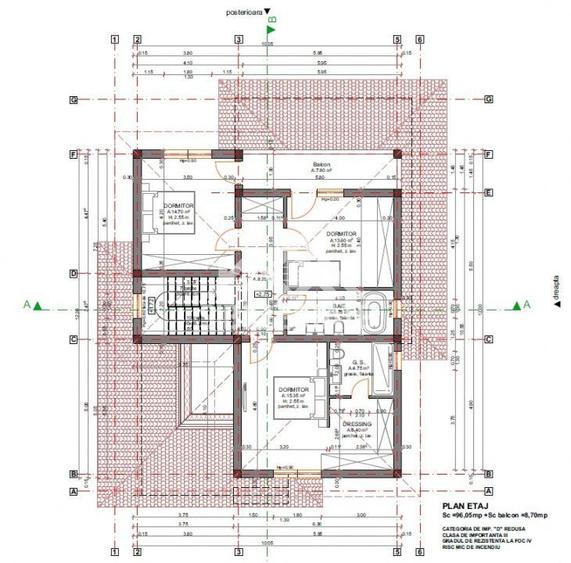 Casa individuala generoasa 5 camere, carport si pivnita curte 500 mp - 18
