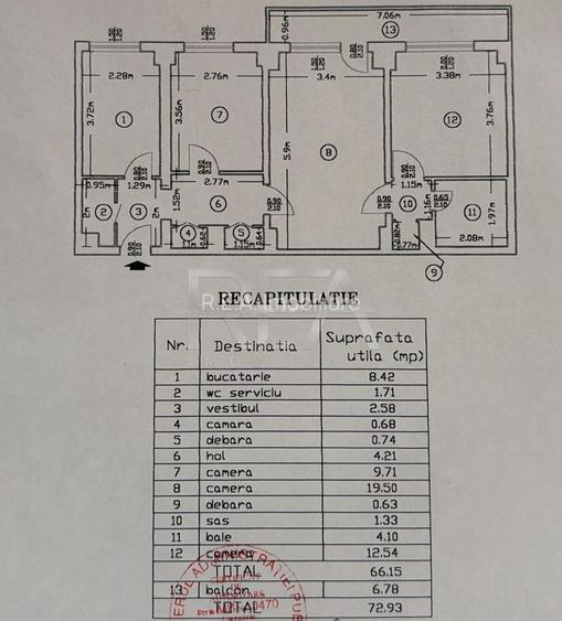3 camere, et 6/8, Calea Moșilor - 11