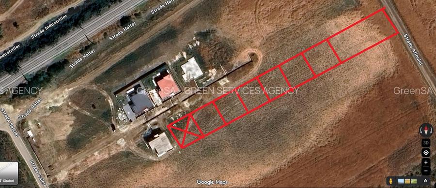 Ciutaci - Salciei, loturi 400 mp utili, deschidere 20 ml, drum 11 ml - 11