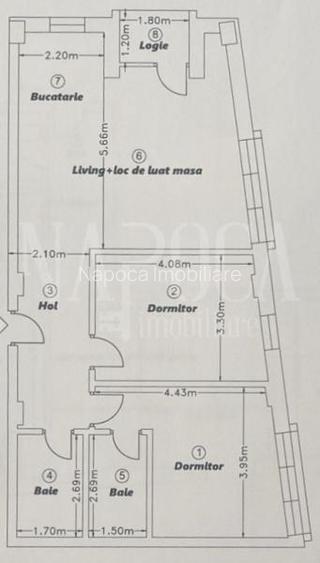 Apartament 3 camere de vanzare in Dambul Rotund, Cluj Napoca - 7